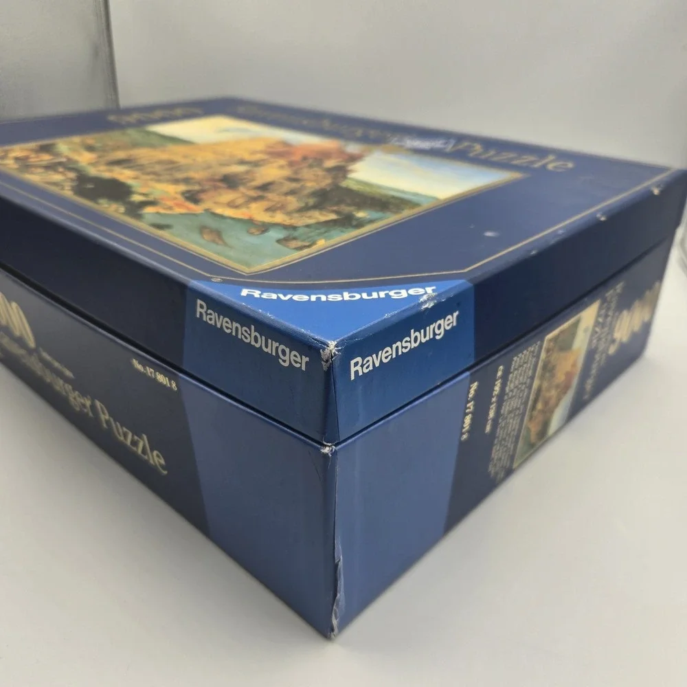 RARE Ravensburger 9000 Pieces Puzzle 192X138Cm‎ 1996 Tower Babel 178018 Bruegel
